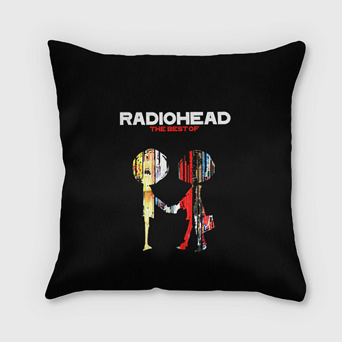 Подушка квадратная Radiohead The BEST / 3D-принт – фото 1