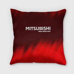 Подушка квадратная MITSUBISHI Pro Racing Абстракция, цвет: 3D-принт