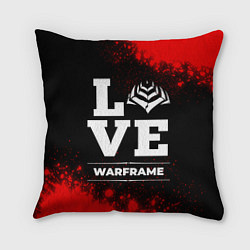 Подушка квадратная Warframe Love Классика, цвет: 3D-принт