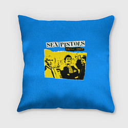 Подушка квадратная Sex Pistols early daze, цвет: 3D-принт