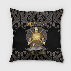 Подушка квадратная Боевая Русь - русский богатырь