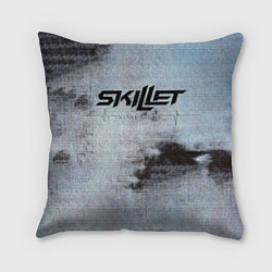 Подушка квадратная Vital Signs - Skillet, цвет: 3D-принт