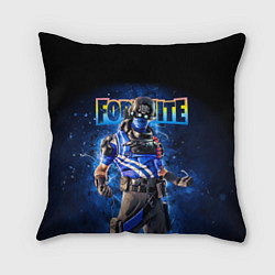 Подушка квадратная Fortnite Carbon Commando Плутон Персонаж Видеоигра, цвет: 3D-принт