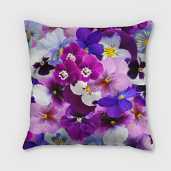 Подушка квадратная CHARMING PANSIES