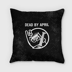 Подушка квадратная Dead by April КОТ Гранж, цвет: 3D-принт