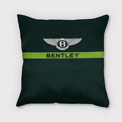 Подушка квадратная Bentley green