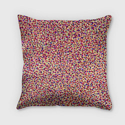 Подушка квадратная Цветное конфетти, цвет: 3D-принт