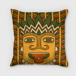 Подушка квадратная Polynesian tiki CHILLING