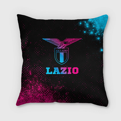 Подушка квадратная Lazio - neon gradient / 3D-принт – фото 1