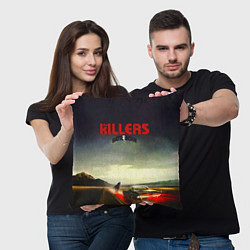 Подушка квадратная Battle Born - The Killers, цвет: 3D-принт — фото 2