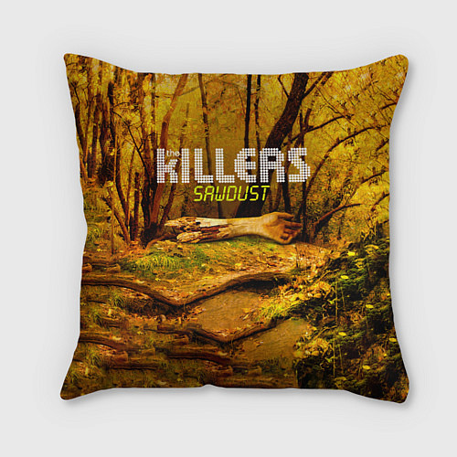 Подушка квадратная Sawdust - The Killers / 3D-принт – фото 1
