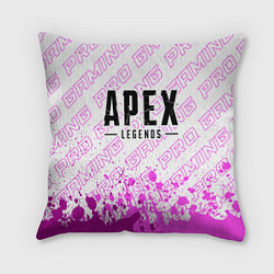 Подушка квадратная Apex Legends pro gaming: символ сверху, цвет: 3D-принт