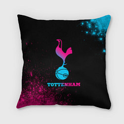 Подушка квадратная Tottenham - neon gradient