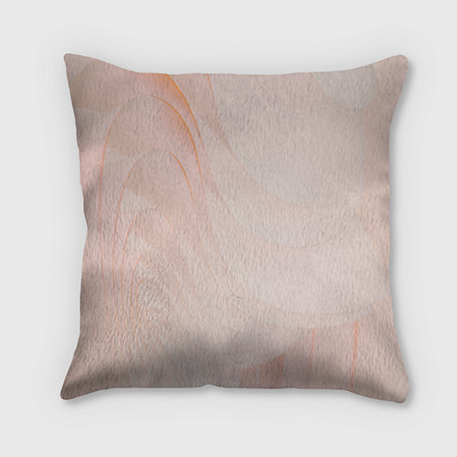 Подушка квадратная Розовый бархат / 3D-принт – фото 1