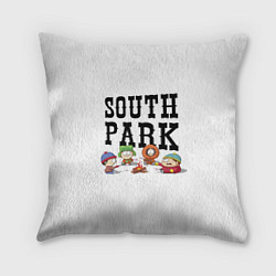 Подушка квадратная South park кострёр, цвет: 3D-принт