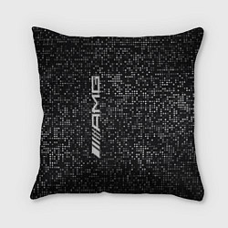 Подушка квадратная AMG - pattern - minimalism, цвет: 3D-принт