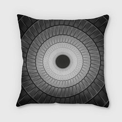 Подушка квадратная Абстрактная спираль, цвет: 3D-принт