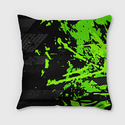 Подушка квадратная Black & Green