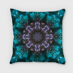 Подушка квадратная Космический сайфай цветок, цвет: 3D-принт