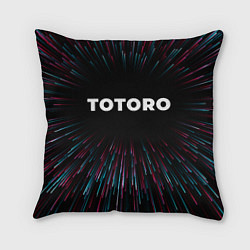 Подушка квадратная Totoro infinity, цвет: 3D-принт