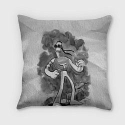 Подушка квадратная Томминавт и Клювик