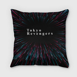 Подушка квадратная Tokyo Revengers infinity, цвет: 3D-принт