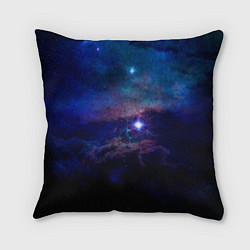 Подушка квадратная Звёздное небо, цвет: 3D-принт