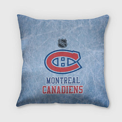 Подушка квадратная Montreal Canadiens - NHL, цвет: 3D-принт