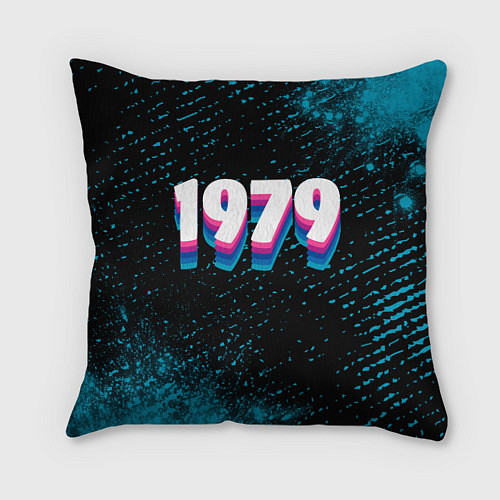 Подушка квадратная Made in 1979: vintage art / 3D-принт – фото 1