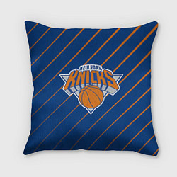 Подушка квадратная Нью-Йорк Никс - НБА, цвет: 3D-принт