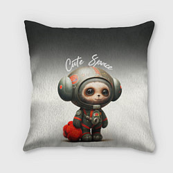 Подушка квадратная Cute Space, цвет: 3D-принт