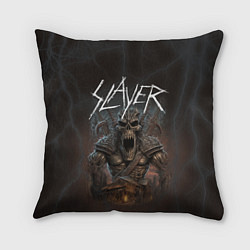 Подушка квадратная Slayer rock monster, цвет: 3D-принт