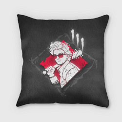 Подушка квадратная Dead by Daylight - Babysitter, цвет: 3D-принт