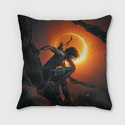 Подушка квадратная Lara Croft