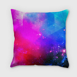 Подушка квадратная Космическая абстракция, цвет: 3D-принт