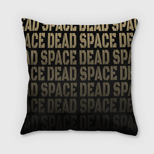 Подушка квадратная Dead Space или мертвый космос / 3D-принт – фото 1