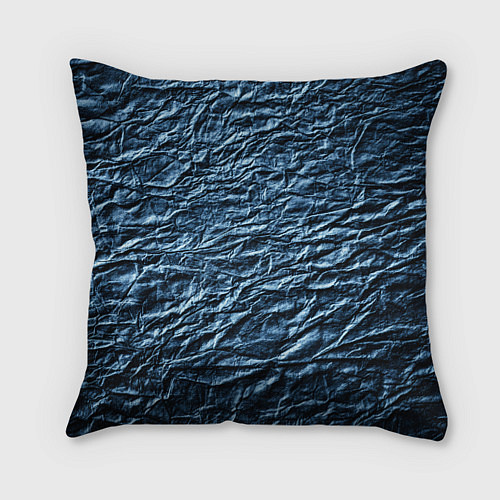 Подушка квадратная Текстура мятой бумаги / 3D-принт – фото 1