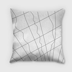 Подушка квадратная Перспектива, цвет: 3D-принт