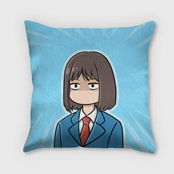 Подушка квадратная Мицуми - Долой безделье, цвет: 3D-принт