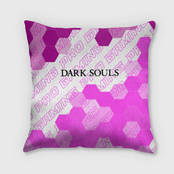 Подушка квадратная Dark Souls pro gaming: символ сверху, цвет: 3D-принт