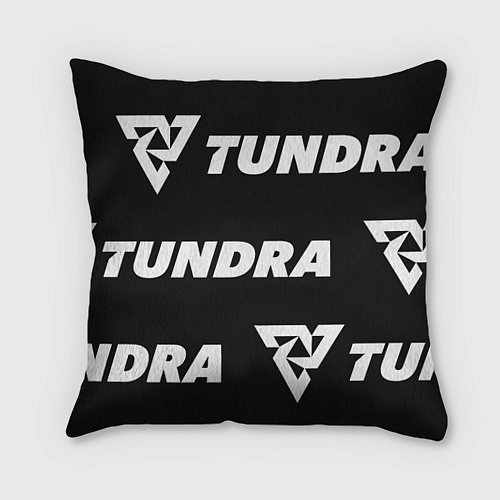 Подушка квадратная Tundra Esports black / 3D-принт – фото 1