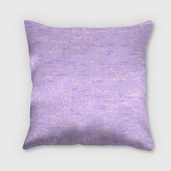 Подушка квадратная Текстура лавандовый горизонтальный, цвет: 3D-принт
