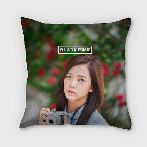 Подушка квадратная Blackpink Jisoo / 3D-принт – фото 1