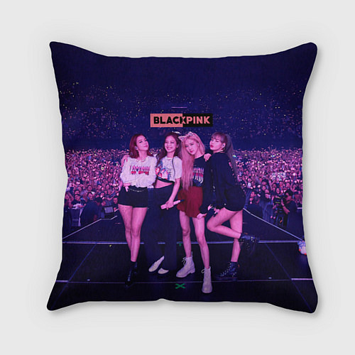 Подушка квадратная Blackpink concert / 3D-принт – фото 1