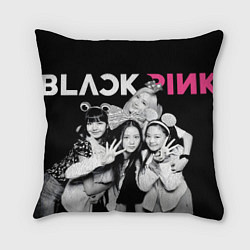 Подушка квадратная Blackpink funny girls