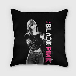 Подушка квадратная Blackpink Beautiful Lisa