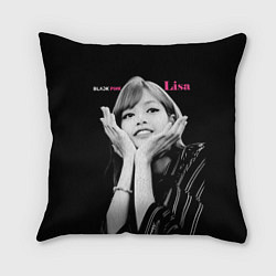 Подушка квадратная Blackpink Lisa gesture of love