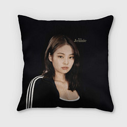 Подушка квадратная Blackpink Jennie sportswoman