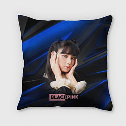 Подушка квадратная Blackpink Lisa, цвет: 3D-принт