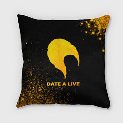 Подушка квадратная Date A Live - gold gradient